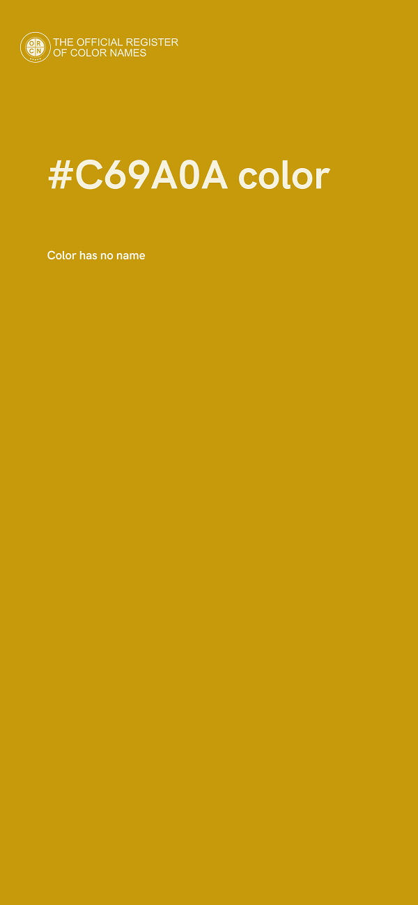 #C69A0A color image
