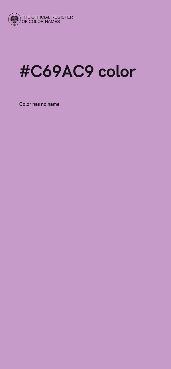 #C69AC9 color image