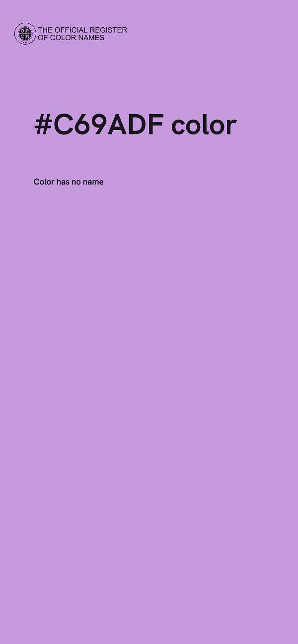 #C69ADF color image