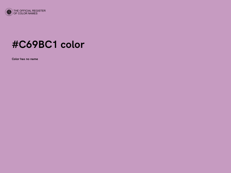 #C69BC1 color image