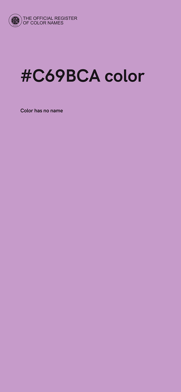 #C69BCA color image
