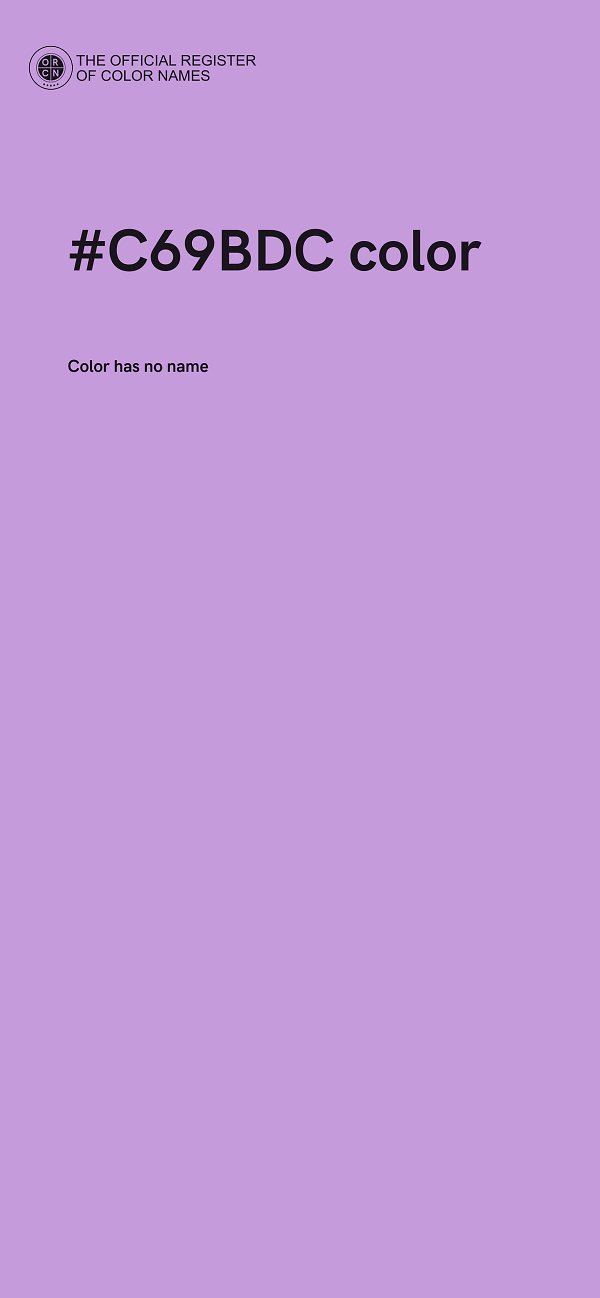 #C69BDC color image