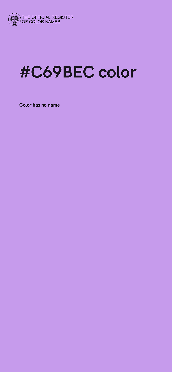 #C69BEC color image