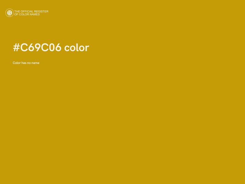 #C69C06 color image