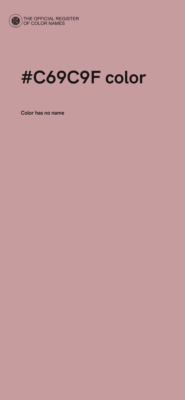 #C69C9F color image