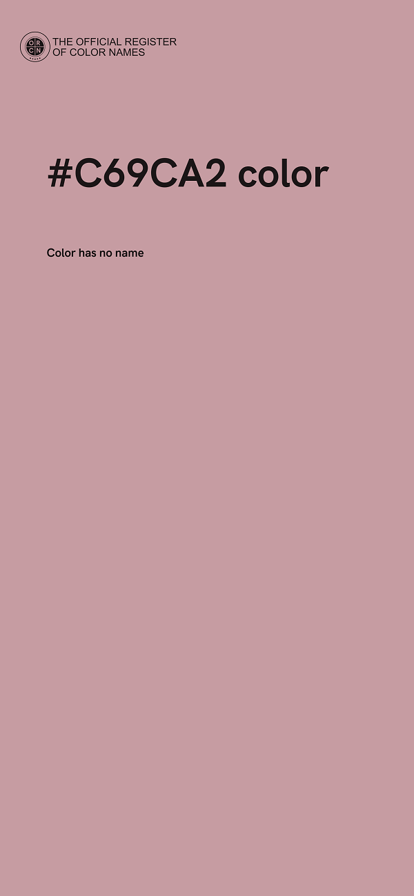 #C69CA2 color image