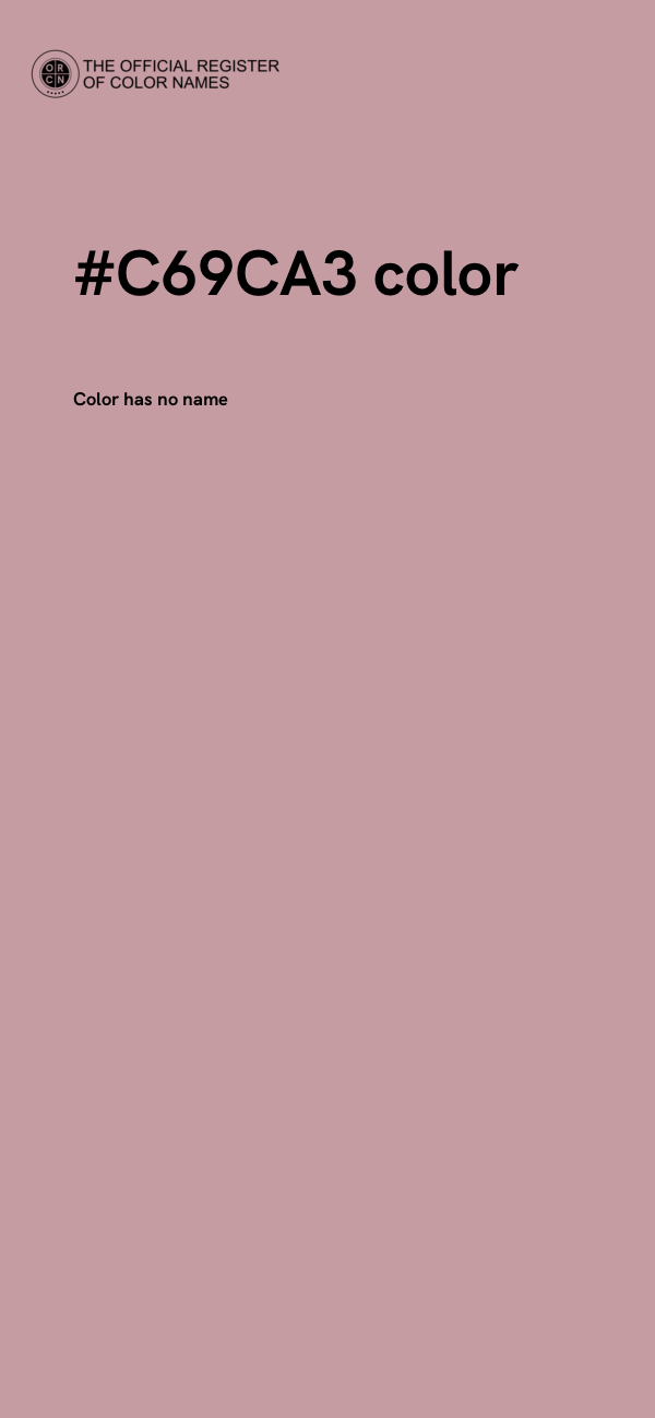 #C69CA3 color image