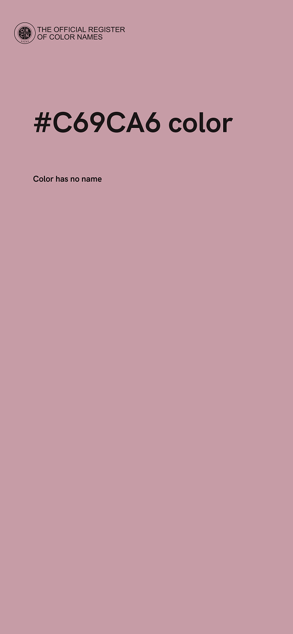 #C69CA6 color image