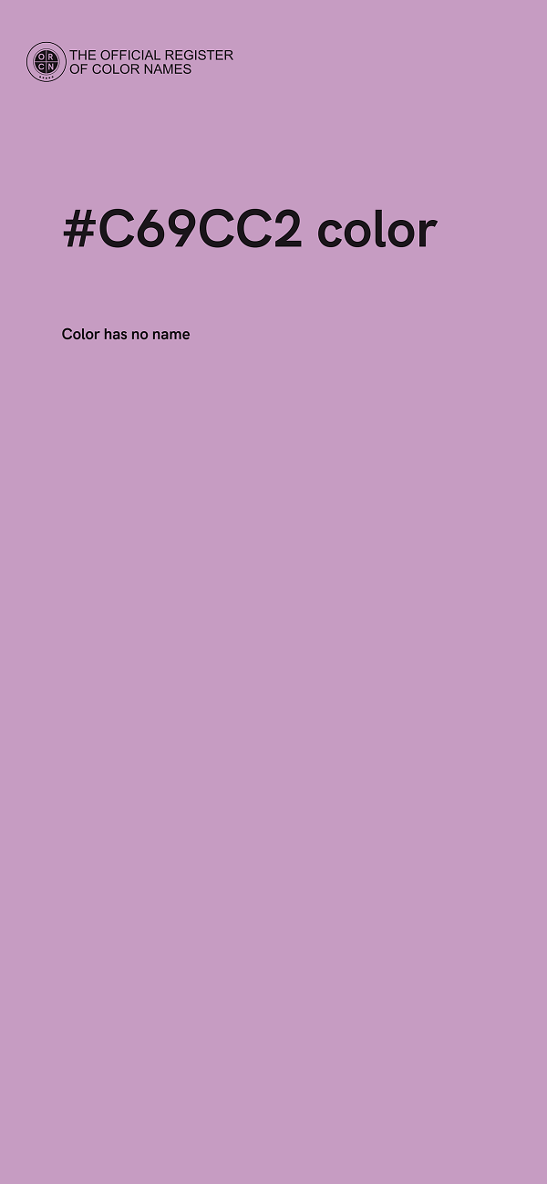 #C69CC2 color image