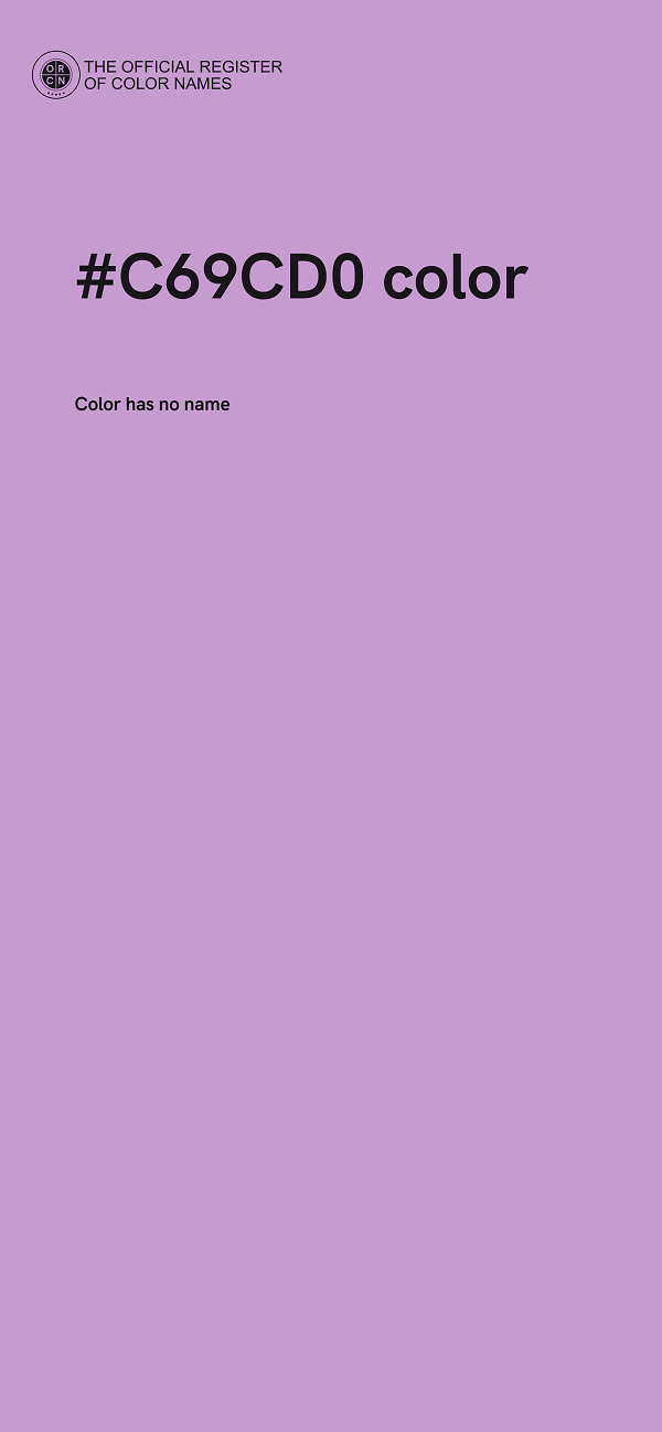 #C69CD0 color image