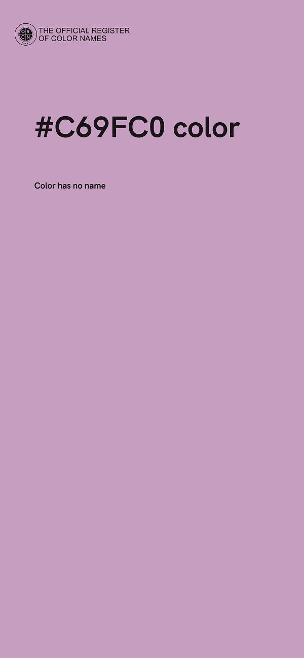 #C69FC0 color image