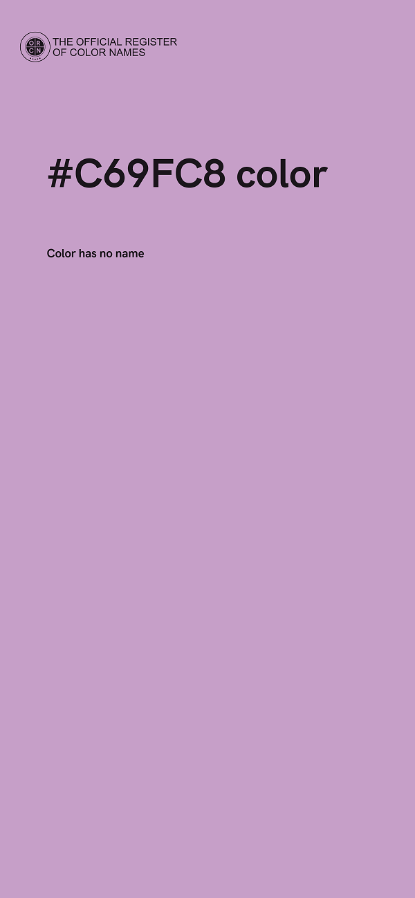 #C69FC8 color image