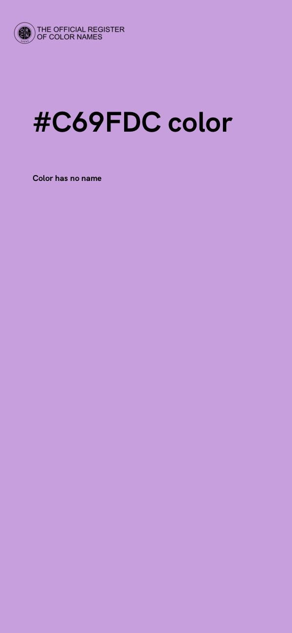 #C69FDC color image