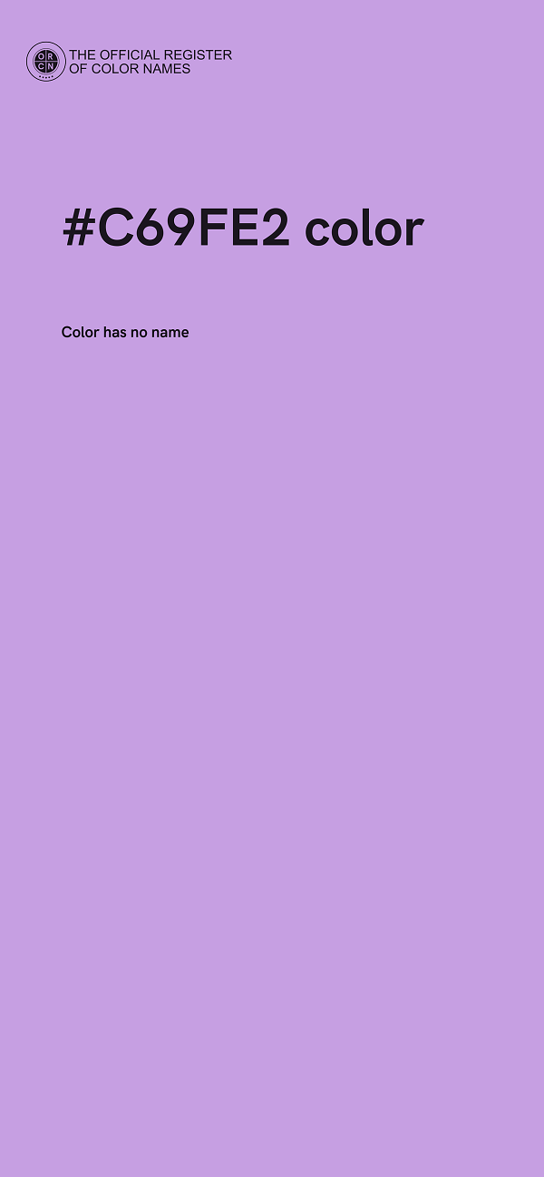 #C69FE2 color image