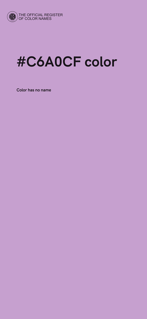#C6A0CF color image