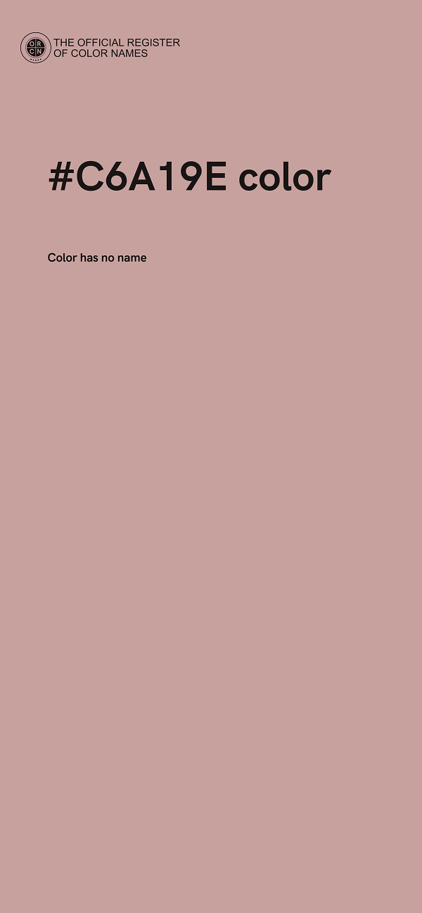 #C6A19E color image