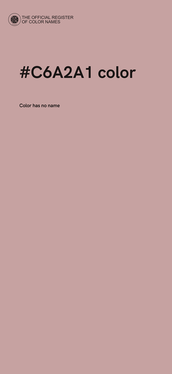 #C6A2A1 color image