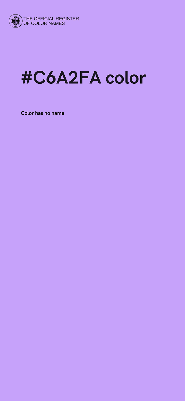 #C6A2FA color image