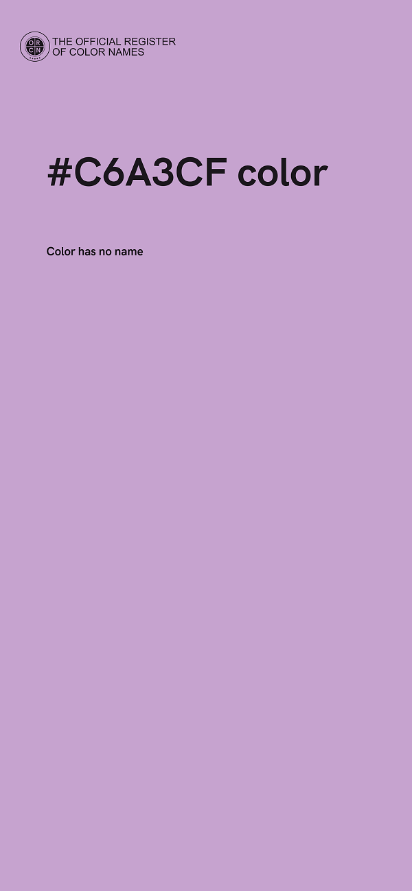#C6A3CF color image