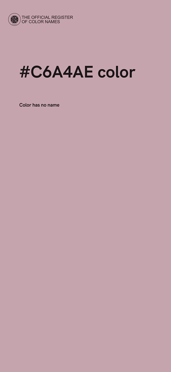 #C6A4AE color image