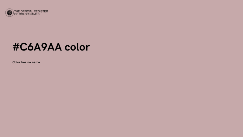 #C6A9AA color image