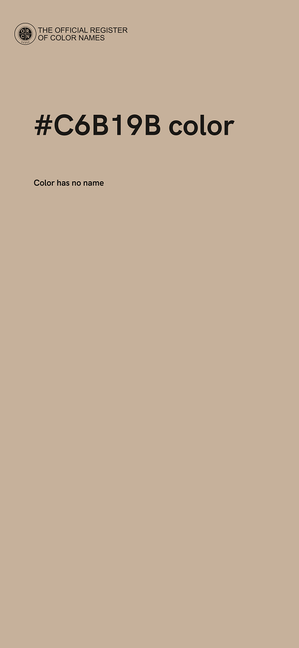 #C6B19B color image