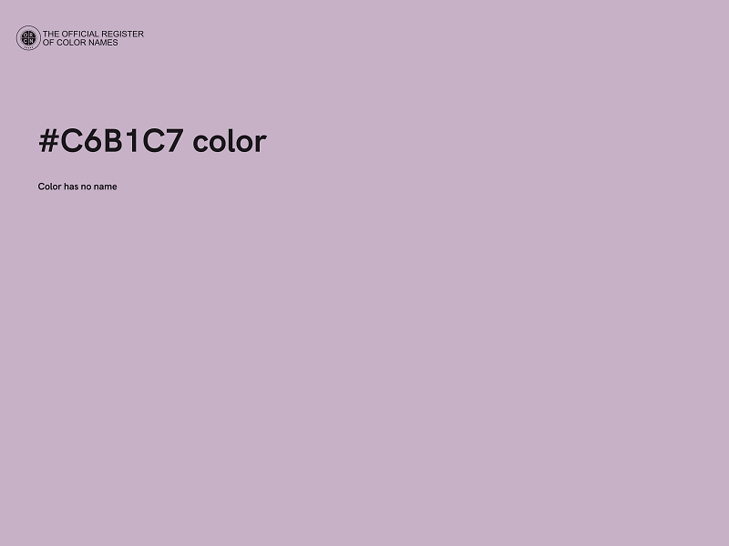 #C6B1C7 color image