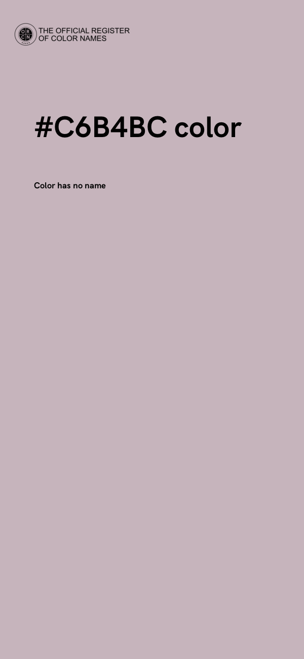 #C6B4BC color image