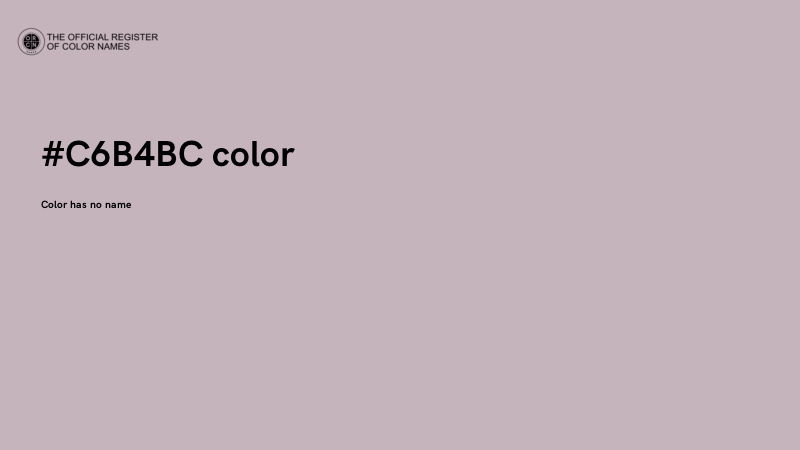 #C6B4BC color image