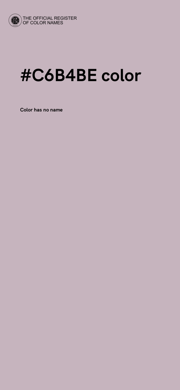 #C6B4BE color image