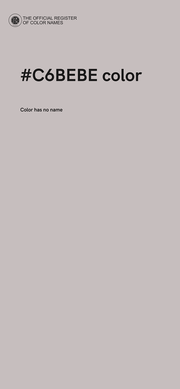 #C6BEBE color image