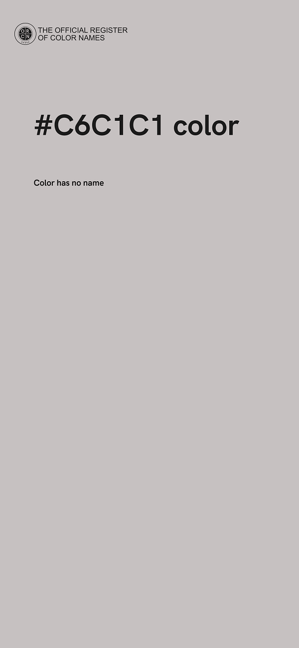 #C6C1C1 color image