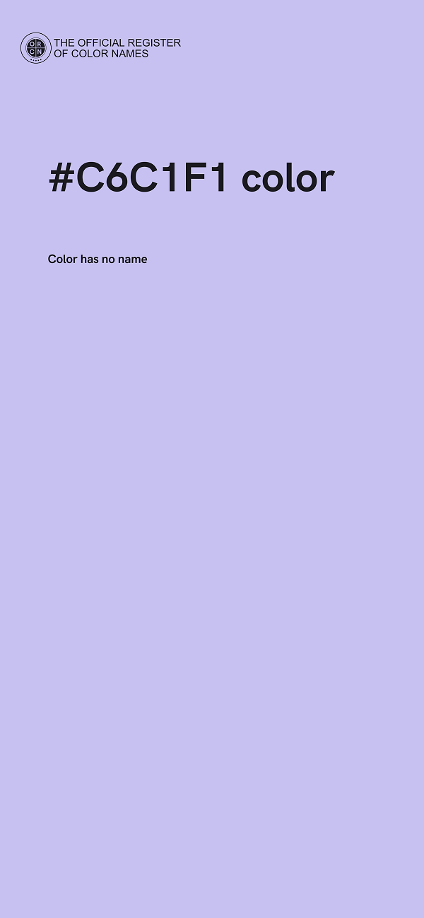 #C6C1F1 color image