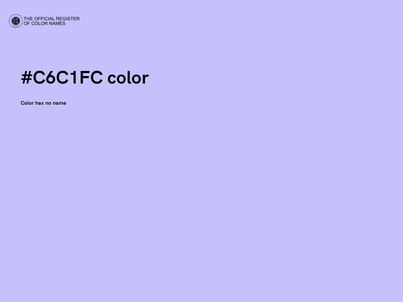 #C6C1FC color image