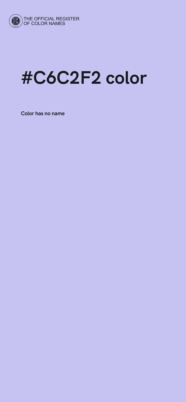 #C6C2F2 color image