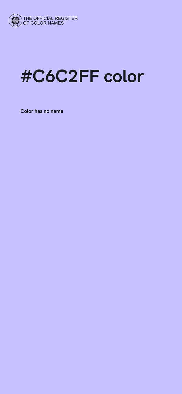 #C6C2FF color image