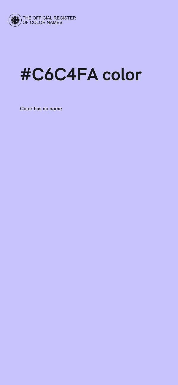 #C6C4FA color image