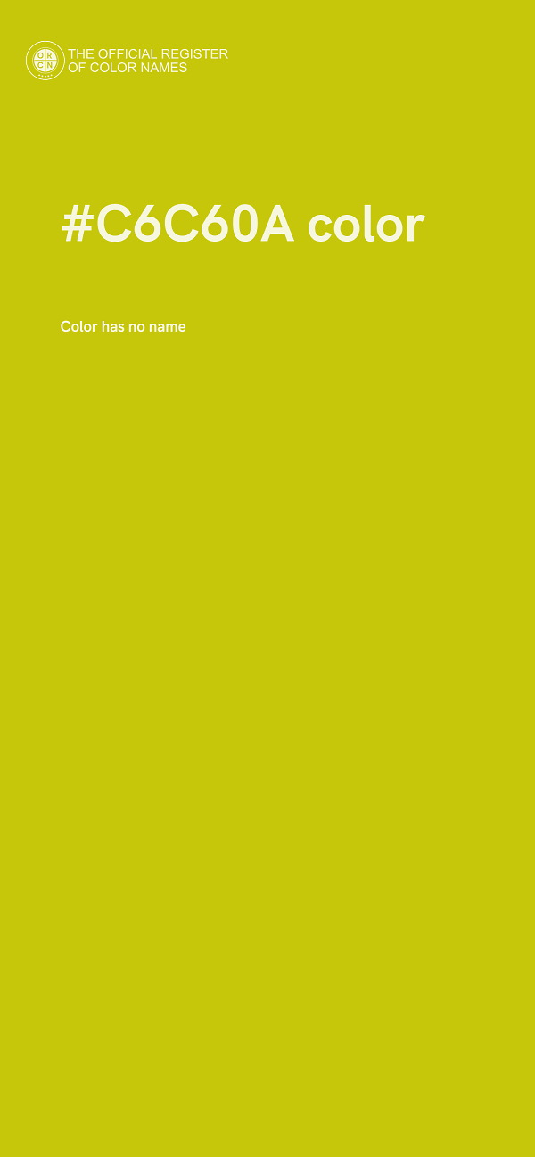 #C6C60A color image