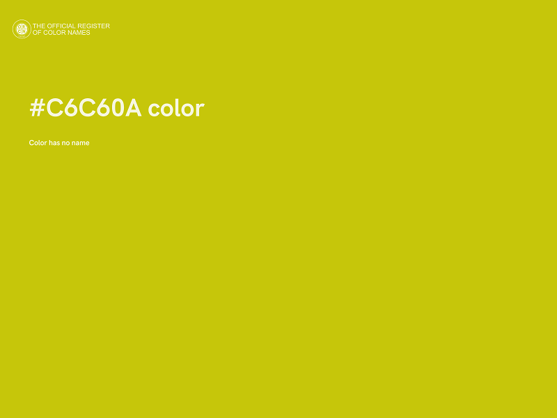 #C6C60A color image