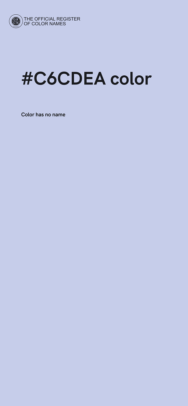 #C6CDEA color image