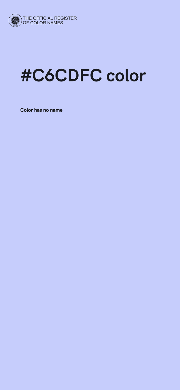 #C6CDFC color image
