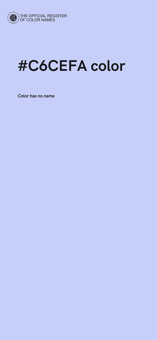 #C6CEFA color image