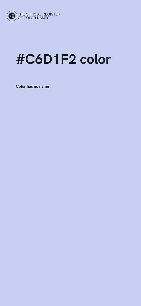 #C6D1F2 color image