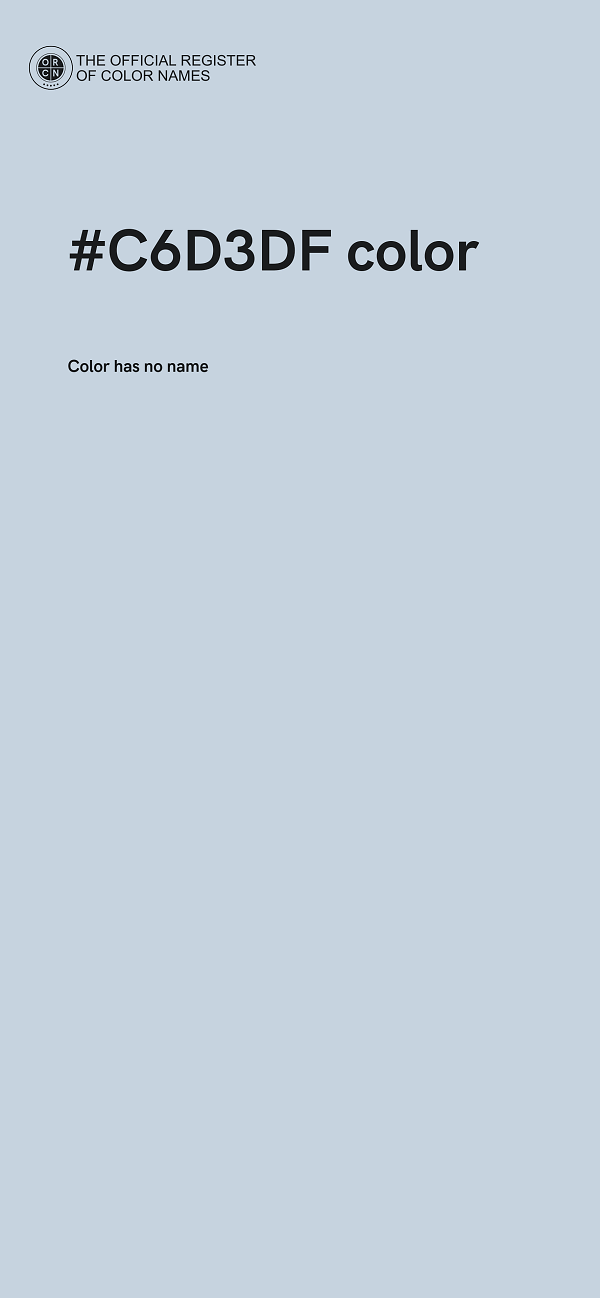 #C6D3DF color image