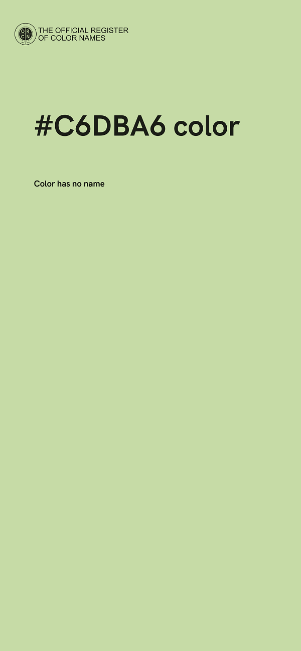 #C6DBA6 color image