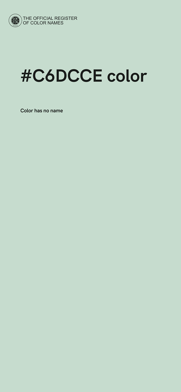 #C6DCCE color image