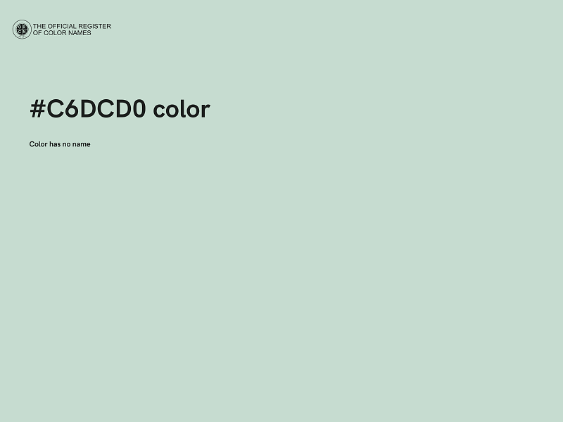 #C6DCD0 color image