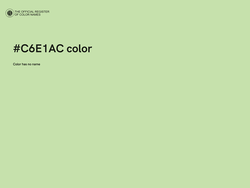 #C6E1AC color image