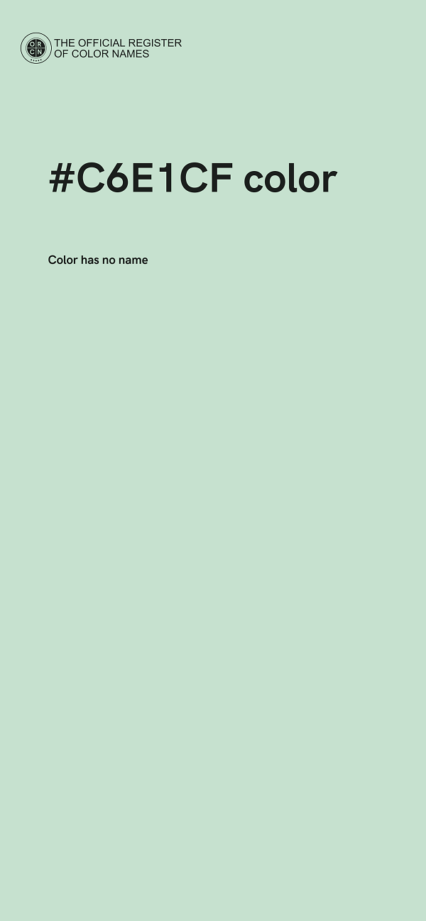 #C6E1CF color image