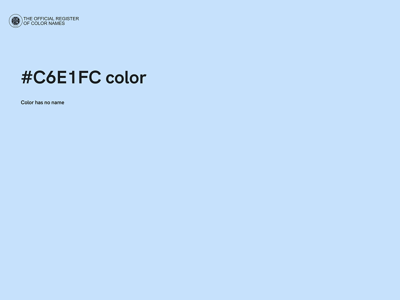 #C6E1FC color image